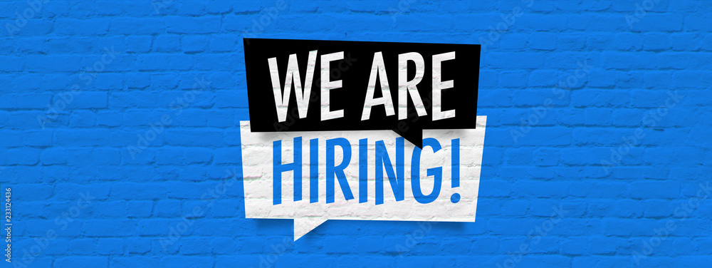We Are Hiring