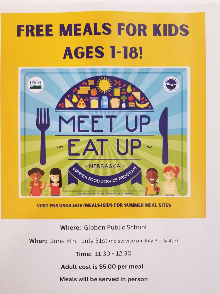 Free Meals or Kids