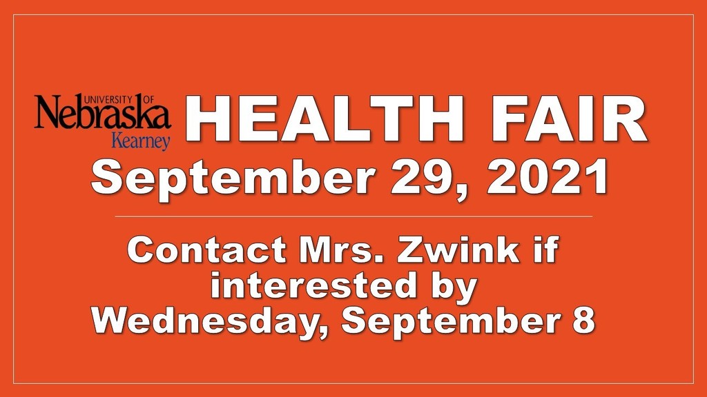 UNK Health Fair