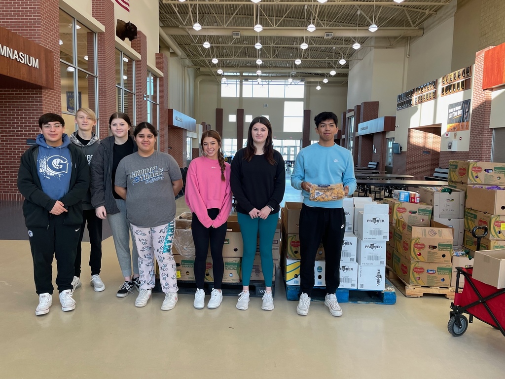 Gibbon Public Schools along with Community Action Partners and the food bank held a mobile pantry at our school that served over 100 families in our area.